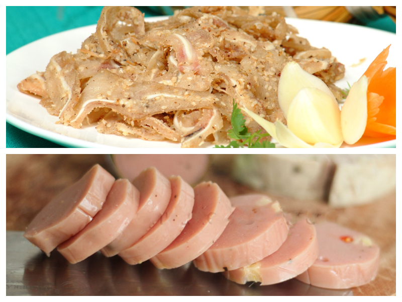 Nem chua và Tré - đại diện cho văn hóa ẩm thực Huế